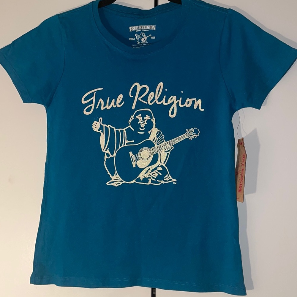 True Religion (NWT) short sleeve shirt for girls size L